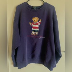 Vintage Polo Bear Ralph Lauren Crewneck 🧸